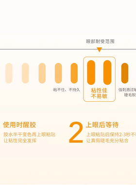 ILLI无甲醛低敏速干假睫毛胶