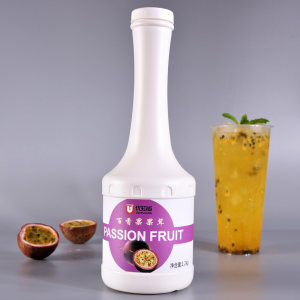 优知尚浓缩百香果果汁饮料1.2L浓浆商用奶茶店专用饮品水果茶原料