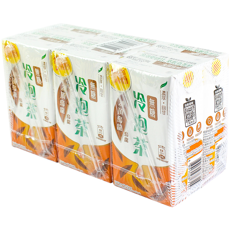 香港进口饮料 维他Vita 冷泡无糖茶冻顶乌龙茶250ml*6盒 - 图3