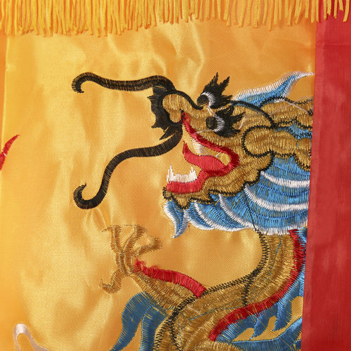 包邮龙门佛帐 1-4米佛门佛具用品佛堂装饰佛光普照帷幔绣品佛幡布 - 图2