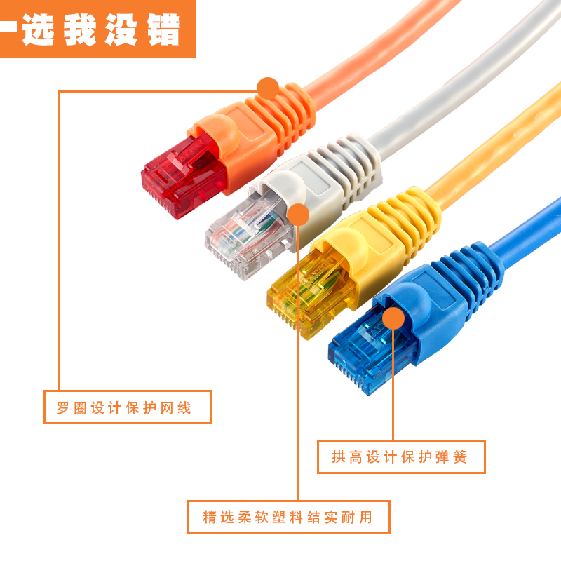 网线水晶头护套彩色胶套RJ45超五类六类护套防尘水晶头保护套包邮 - 图2