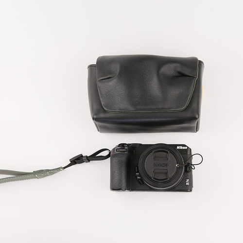 相机包适用富士X100VI XE5XM5 XT30 拍立得真皮套收纳袋便携保护 - 图3