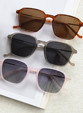 新款时尚金属偏光太阳眼镜男女潮复古绿色G15墨镜潮防晒防紫外线