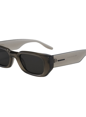 高级感方框粗边墨镜女户外防紫外线窄框太阳镜男士UV400可配近视