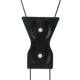 Commercial one-piece movable pulley 8-shaped guard plate to prevent job hopping