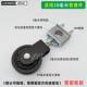 Hanging pulley for fixed round pipe, homemade fitness pull-down roller 22/25/28/30/32 round pipe clamp can be rotated
