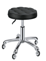 Stainless Steel Hair Salon Haircut Large Bench Barber Shop Chair Beauty Hair Shop Swivel Lifting Round Stool Beauty Shop Special I 