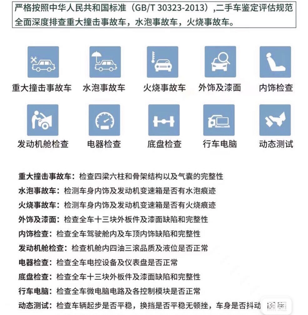 成都二手车车况检测评估新车提车验车第三方检测事故排查出具报告 - 图2