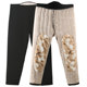 Extra large size wool cotton trousers for men with velvet and thickening for winter, fattening, high waist, loose special body warm pants for middle-aged and elderly people