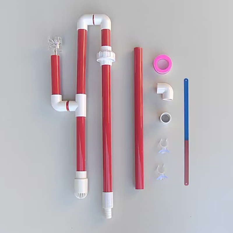 鱼缸外置水泵上下水管滤桶瓦缸进出管除油膜吸水管件DIY面吸花篮 - 图3