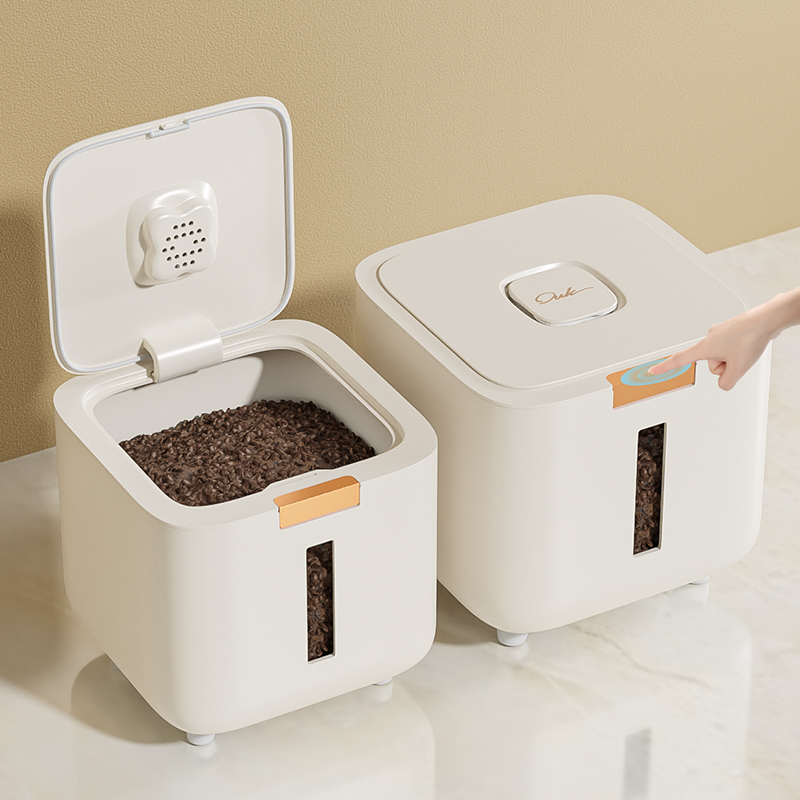米桶家用防虫防潮密封米缸米箱面粉储存罐装大米放米面容器食品级 - 图1
