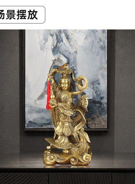 九天玄女铜像神像家用
