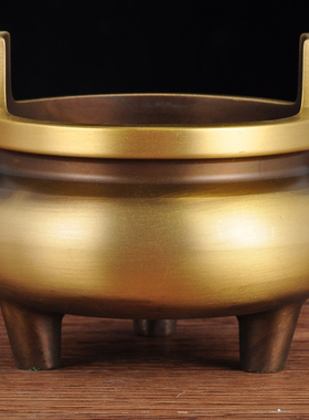 全铜佛前五供一套装铜香炉花瓶烛台家用寺庙佛堂全套供奉佛具用品