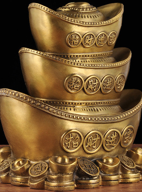 纯铜招财电视柜办公室开业礼品