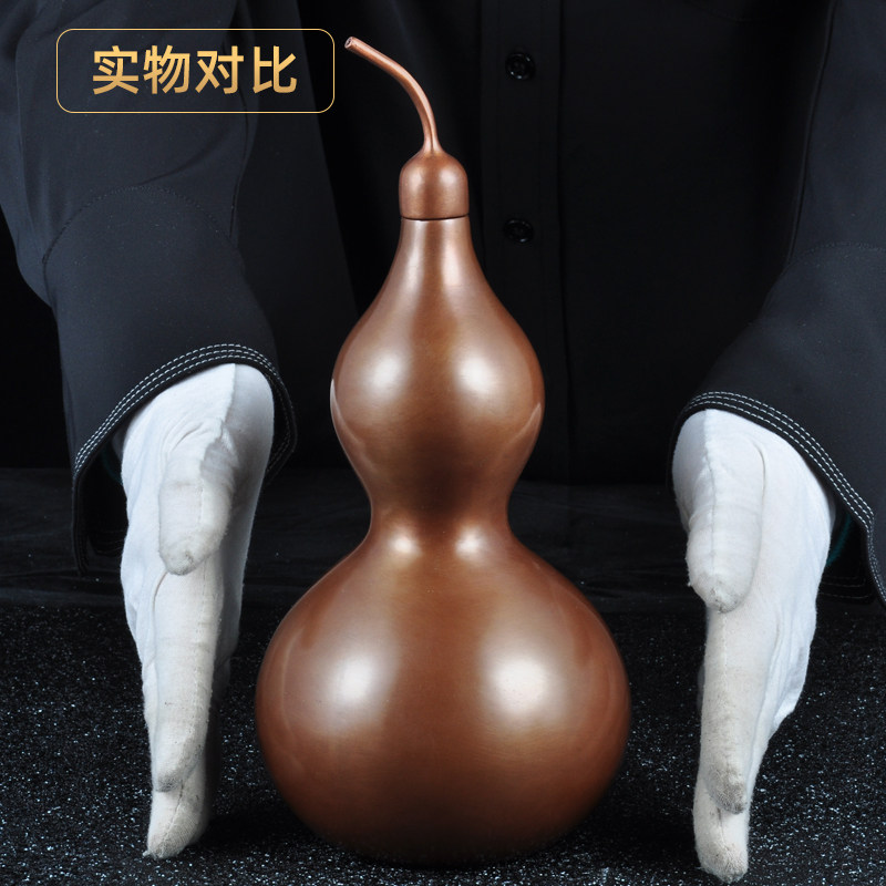 紫铜葫芦摆件开盖空心招财葫芦风水摆设家居客厅酒柜电视柜装饰品,淘宝优惠券,粉丝福利购,淘宝优惠卷