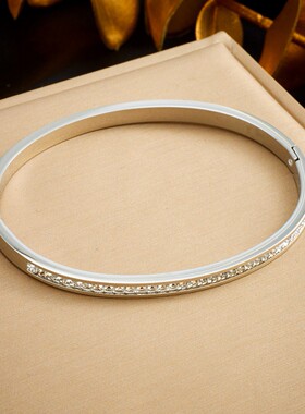 【新品手镯】欧美跨境批发开口极简风网红同款手环小众冷淡风ins