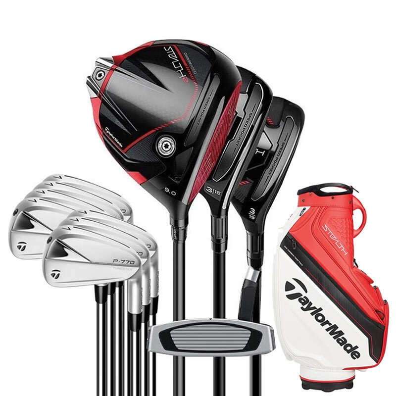 Taylormade泰勒梅高尔夫球杆新款男STEALTH 2代暗影+P770组合套杆-图0