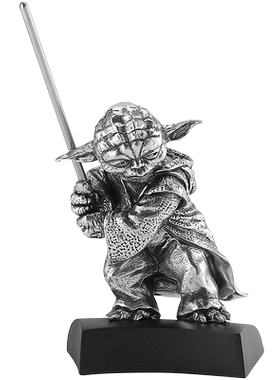 皇家雪兰莪联名星球大战限量版尤达大师雕像绝地武士家居收藏摆件