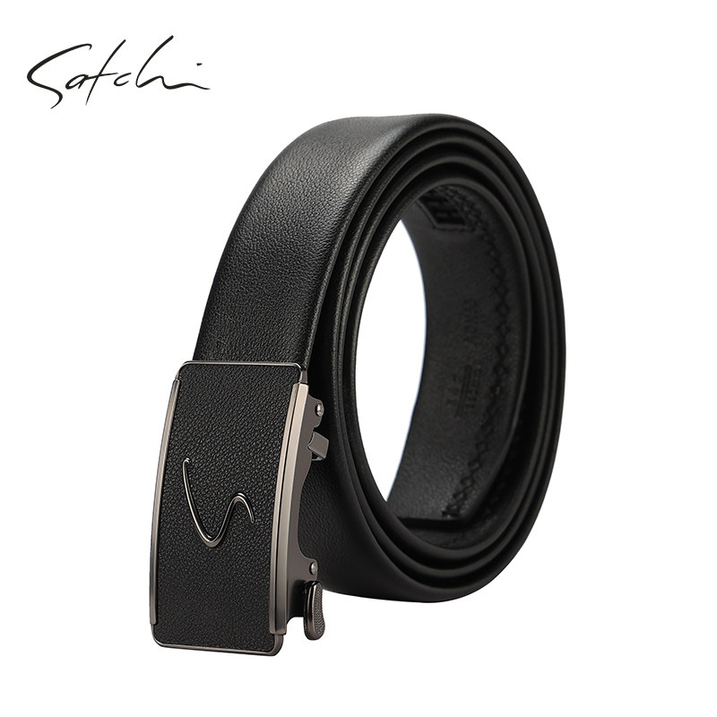 沙驰男士真皮高档正品生日礼物皮带 satchi沙驰腰带/皮带/腰链