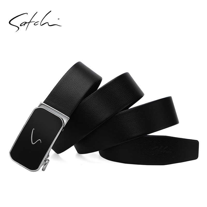 沙驰男真皮商务送礼休闲纯牛皮皮带 satchi沙驰腰带/皮带/腰链