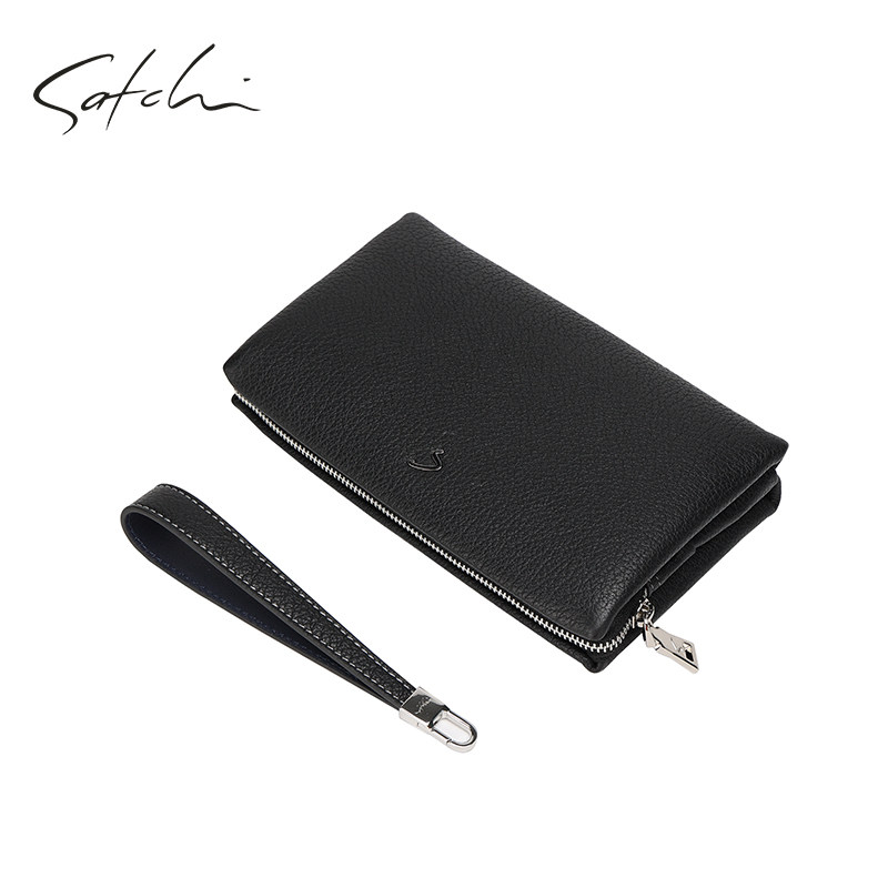 沙驰时尚商务手挽包手抓包男包 satchi沙驰男士包袋