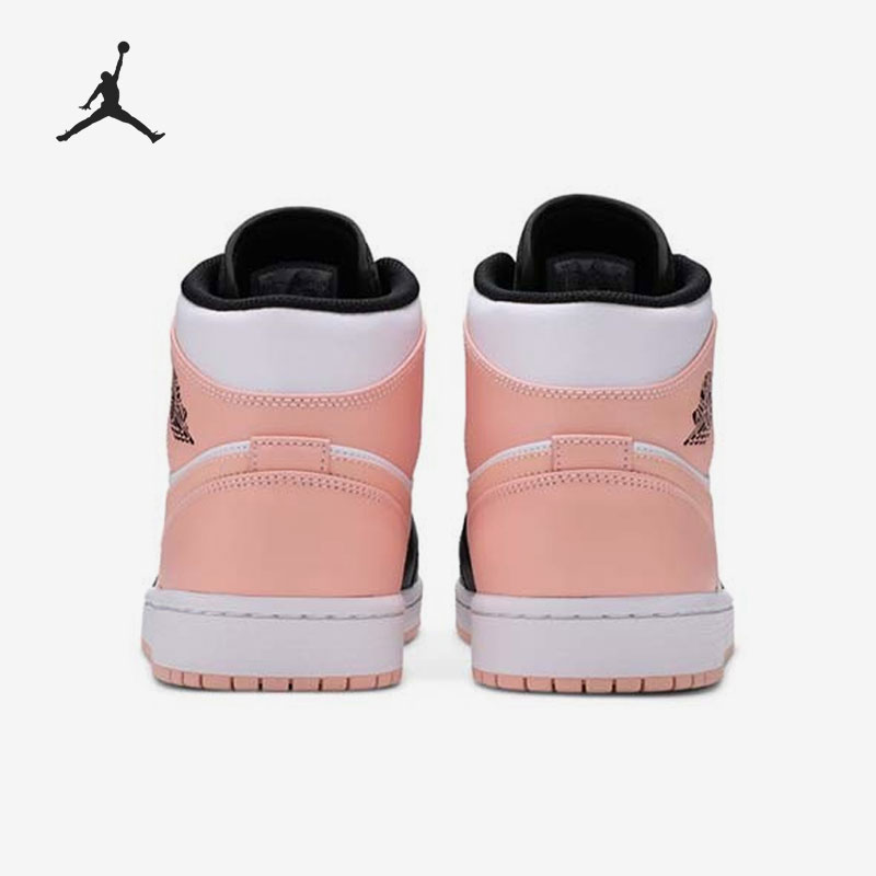 Nike/耐克正品Jordan 1 AJ1女子GS大童高帮篮球鞋554725-133-图2