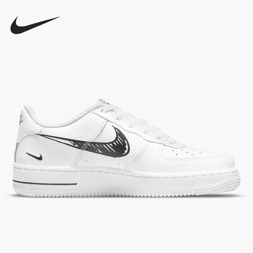 Nike/耐克正品新款女子空一号休闲轻便运动板鞋DM3177-100 - 图1