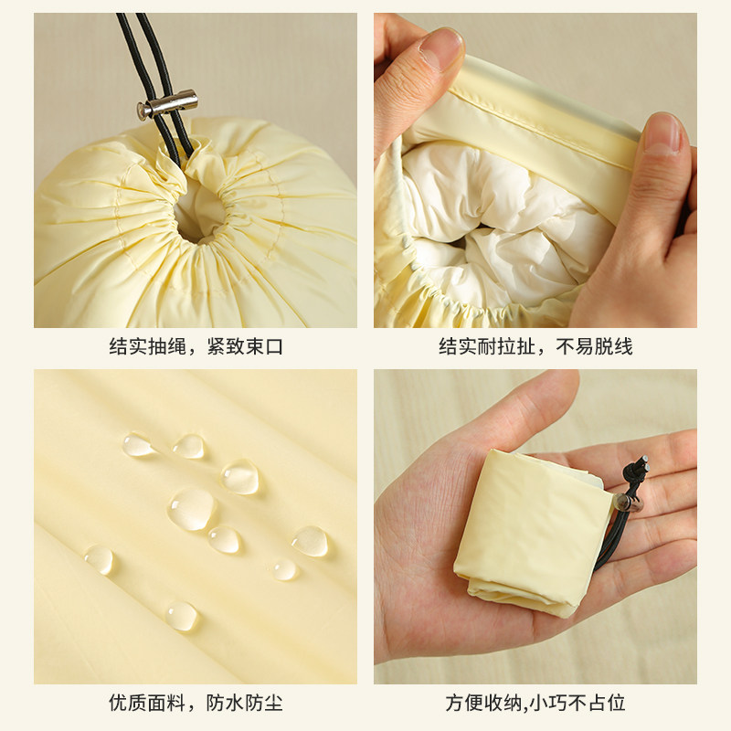 羽绒服专用收纳袋户外旅行轻薄便携束口抽绳压缩袋衣物整理防尘袋,淘宝优惠券,粉丝福利购,淘宝优惠卷