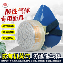 Anti-gas mask Anti-sulfur dioxide Anti-acid gas mask Chemical gas protective half mask Earth card 2007