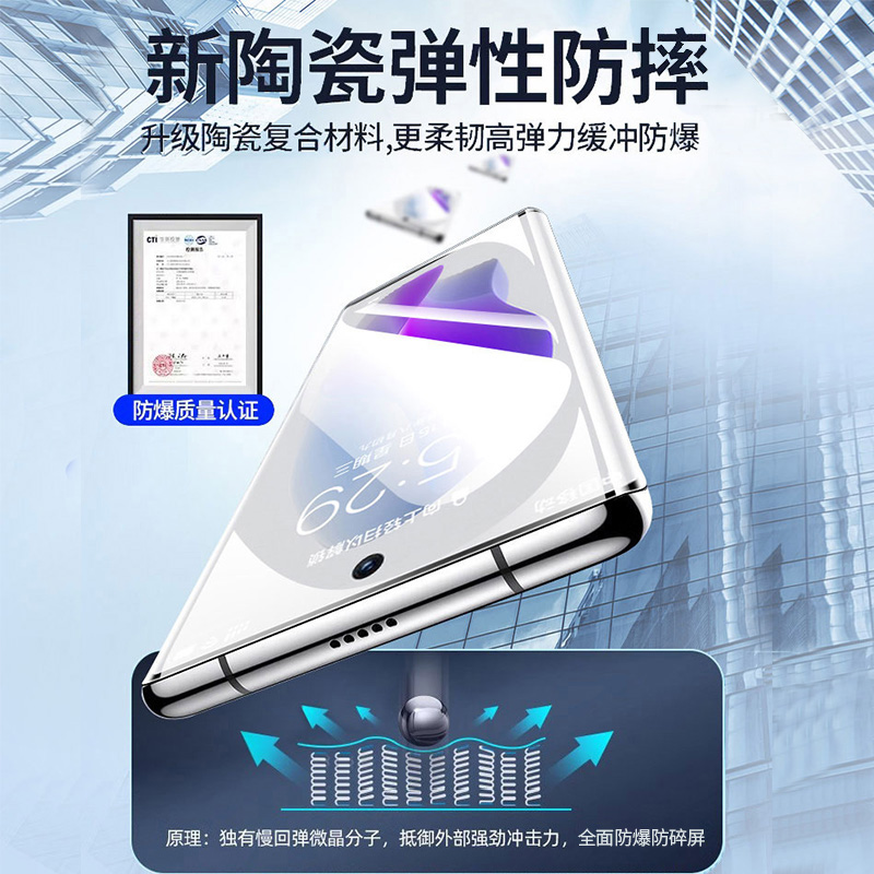 适用小米civi4pro钢化膜civi3手机膜cici2防窥clvl新款全屏覆盖civi1s曲面civi陶瓷全胶屏幕刚化抗摔保护贴膜 - 图2