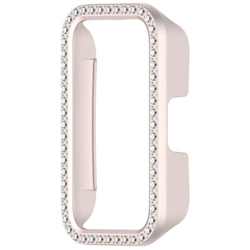 卡睿适用华为手环10镶钻保护壳手环9手表壳新款带钻band8智能运动手表女款仿钻边框pc半包抗摔时尚表盘保护套 - 图0