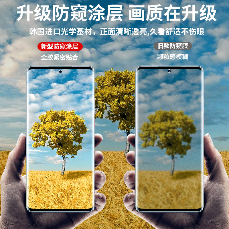 适用荣耀200手机膜华为100防窥honor90/80/70/60/50sex40v40x50保护30pro+十全屏magic6钢化majic5新款gt贴膜