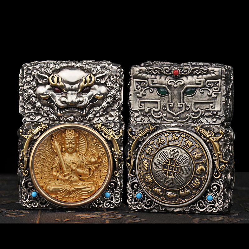 zippo打火机男正品八大生肖守护神防风煤油情人节520七夕新年礼物,淘宝优惠券,粉丝福利购,淘宝优惠卷