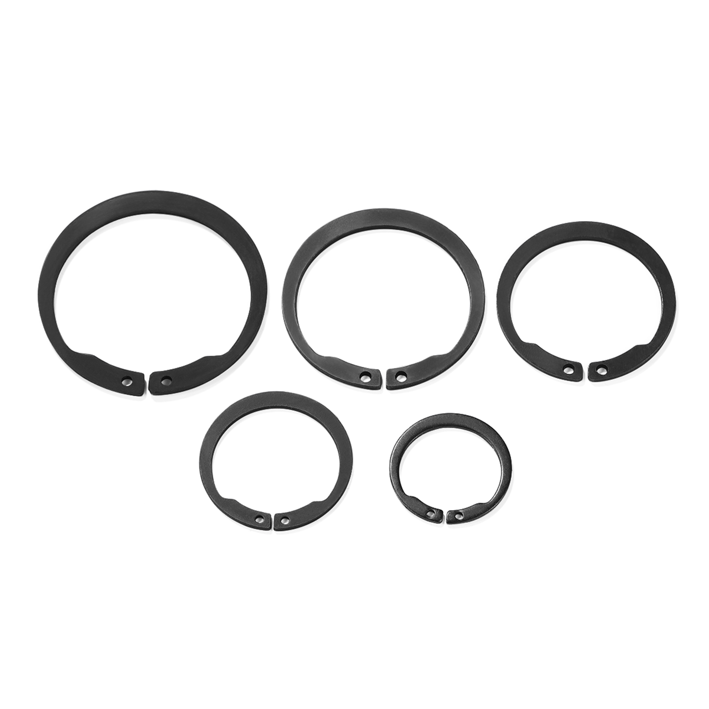 M1408/AV反向轴用弹性挡圈内卡簧C型挡圈开口卡环65锰钢φ8-ф100 - 图0