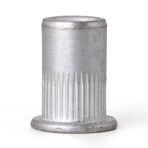 铝合金拉铆螺母铝制平头竖纹拉帽沉头拉卯柳螺母M3M4M5M6M8M10 - 图3