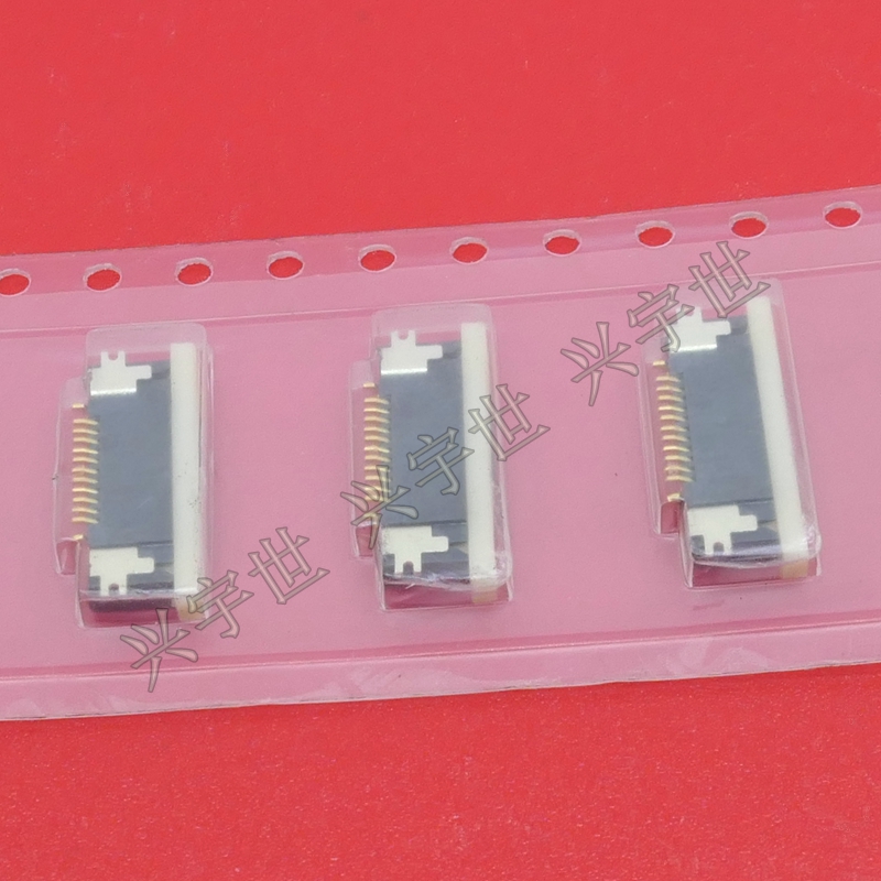 IMSA-9685S-11A-GFN4 0.5mm间距11pin抽屉式拉锁上接FPC排线座 - 图0