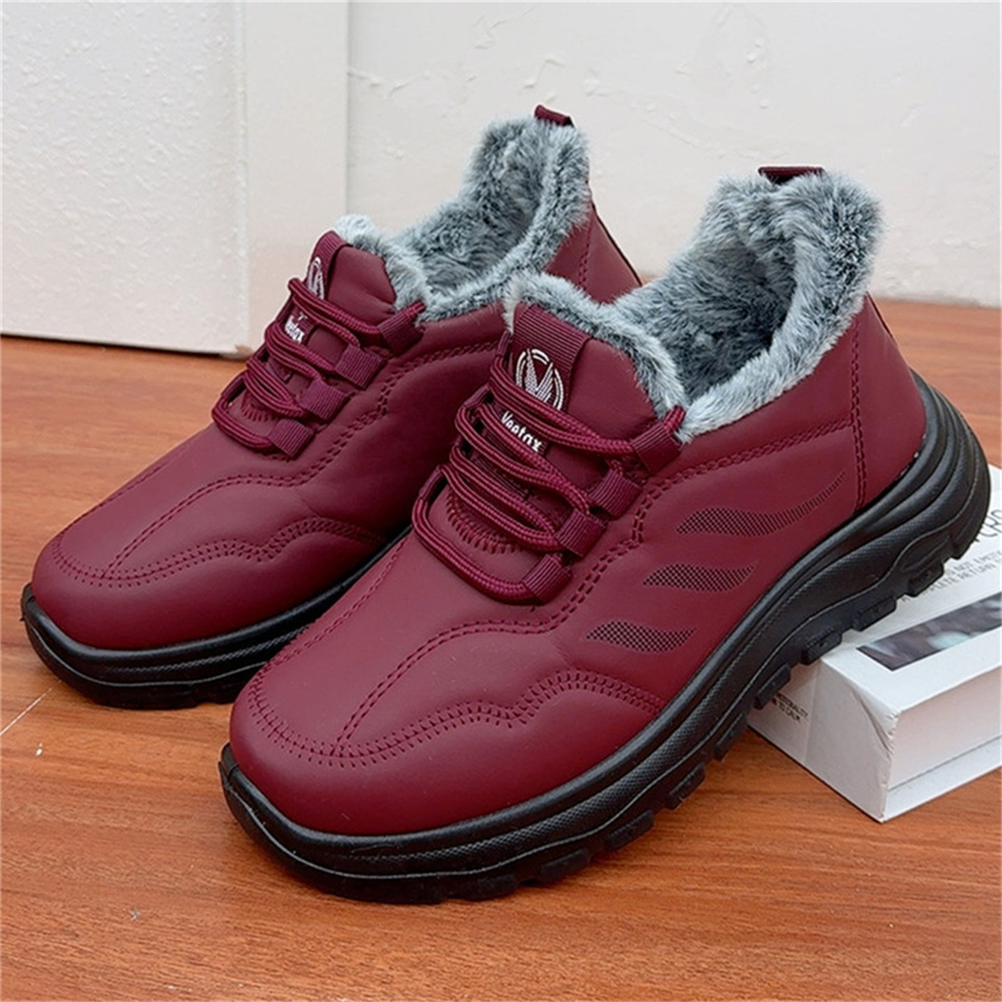 冬季老北京棉鞋防寒防水厚底中老年加绒加厚保暖休闲女棉鞋妈妈鞋,淘宝优惠券,粉丝福利购,淘宝优惠卷