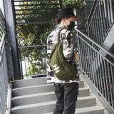 Трендовая вместительная и большая ретро нагрудная сумка, сумка через плечо, сумка на одно плечо, рюкзак, мужская поясная сумка