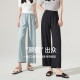 Yiyang ວ່າງ slimming ice silk ກາງເກງຂາກວ້າງ