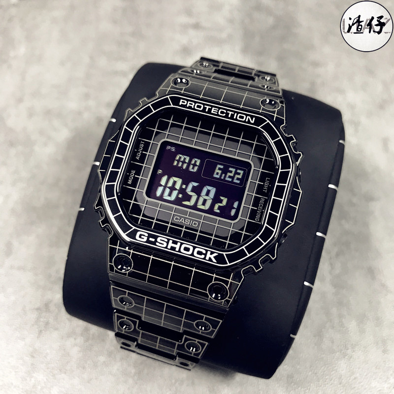 1 B5000CS GMW 光能电波蓝牙手表镭射时空网格 SHOCK G 卡西欧 CASIO 1 B5000CS GMW 光能电波蓝牙手表镭射时空网格 SHOCK G 卡西欧 CASIO