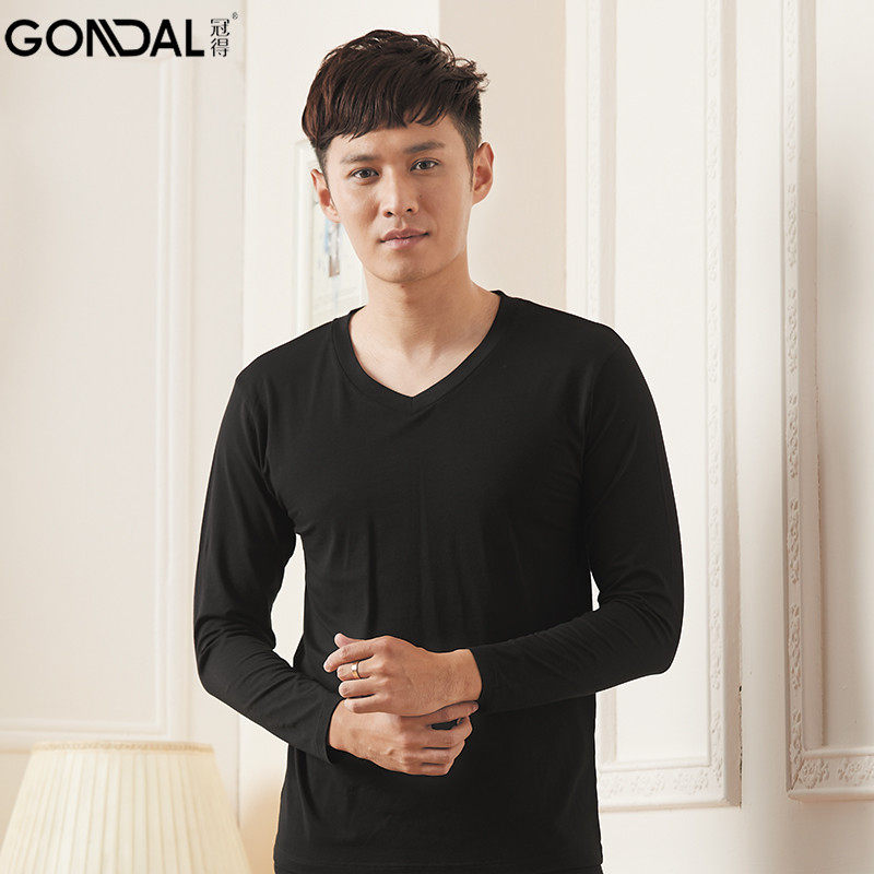 gonidal /冠得秋衣男士纯棉打底衫 gonidal冠得保暖上装