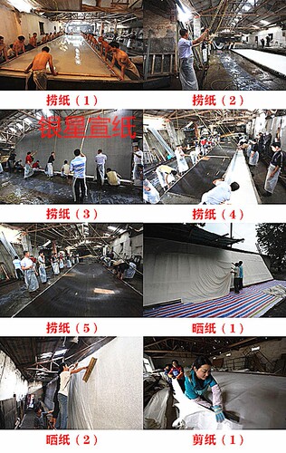 两米斗方 2米*2米大斗方宣纸 高档檀皮稻草纯手工熟宣 大幅创作 - 图2