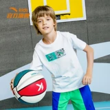 Летняя дышащая баскетбольная футболка для мальчиков, детская одежда, короткий рукав