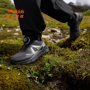 2件476!安踏儿童冬季新款登山鞋