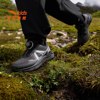 2件476!安踏儿童冬季新款登山鞋
