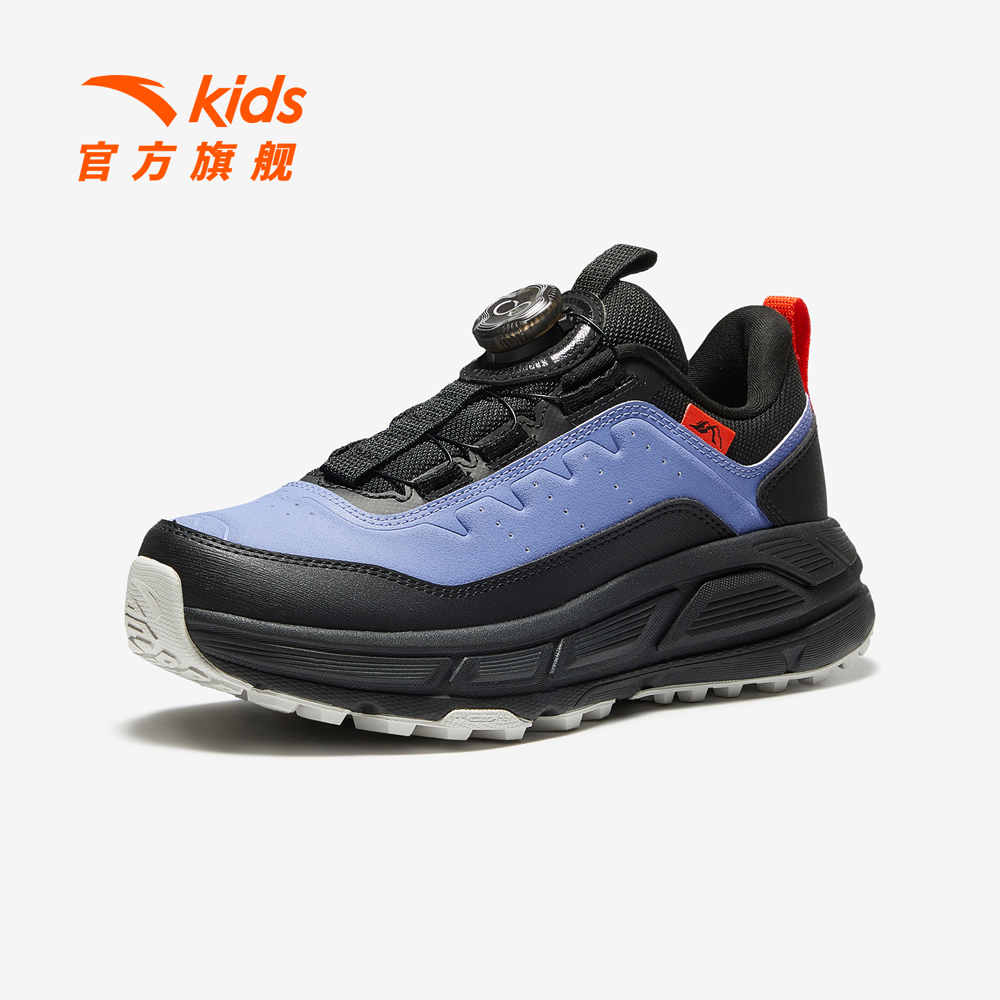 安踏儿童男大童徒步鞋2025秋冬新款运动跑步中大童户外登山鞋 - 图0