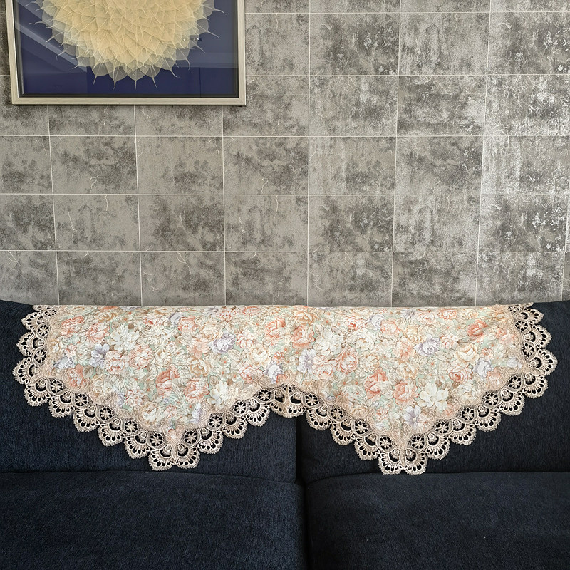 棉麻沙发巾防滑欧式简约现代沙发靠背巾扶手巾盖巾蕾丝布艺后背巾,淘宝优惠券,粉丝福利购,淘宝优惠卷
