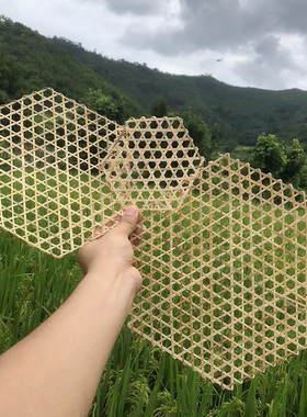 迷你手工竹编装饰挂件DIY
