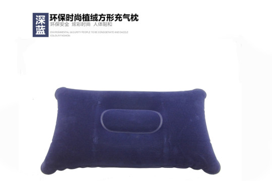 户外旅行神器充气枕头 露营飞机便携气垫空气睡枕午休枕 靠垫腰枕