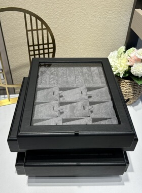 手链pu皮珠宝大容量展示首饰盒